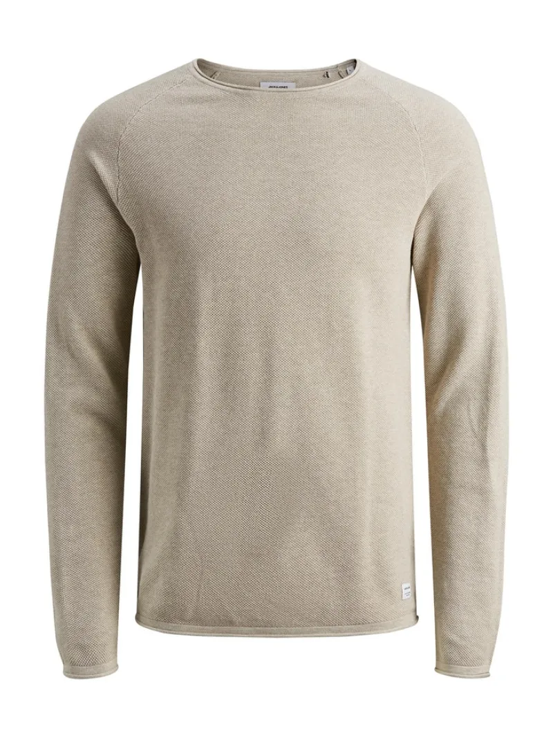 Jack & Jones Pullover & Sweatshirts|Big Boys*JJEHILL KNIT CREW NECK NOOS hellgrau2
