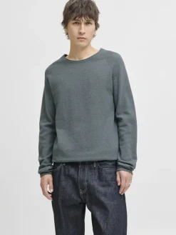 Jack & Jones Pullover & Sweatshirts|Big Boys*JJEHILL KNIT CREW NECK NOOS Stormy Weather