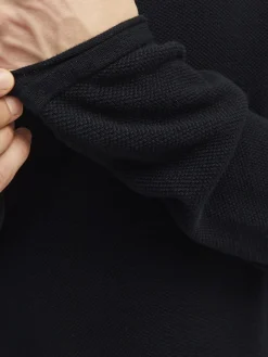 Jack & Jones Pullover & Sweatshirts|Big Boys*JJEHILL KNIT CREW NECK NOOS Black