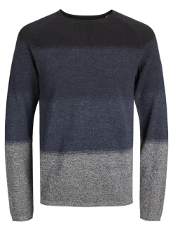 Jack & Jones Pullover & Sweatshirts|Big Boys*JJEHILL KNIT CREW NECK NOOS navy blazer1