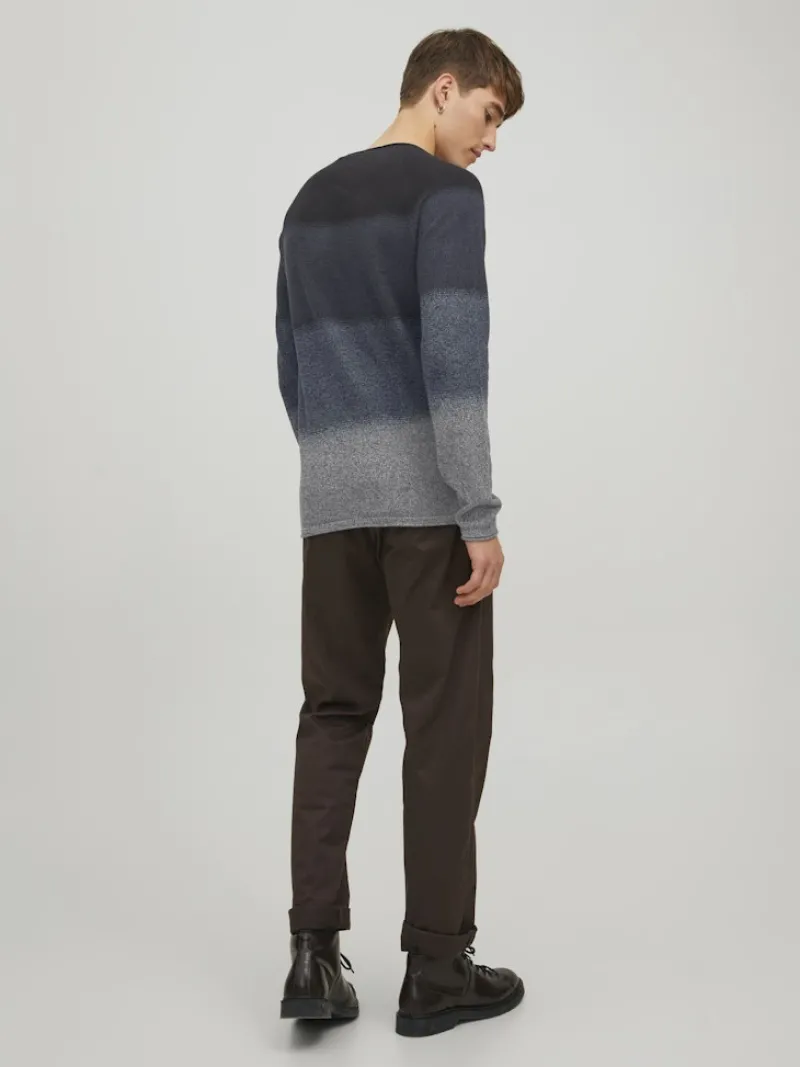 Jack & Jones Pullover & Sweatshirts|Big Boys*JJEHILL KNIT CREW NECK NOOS navy blazer1