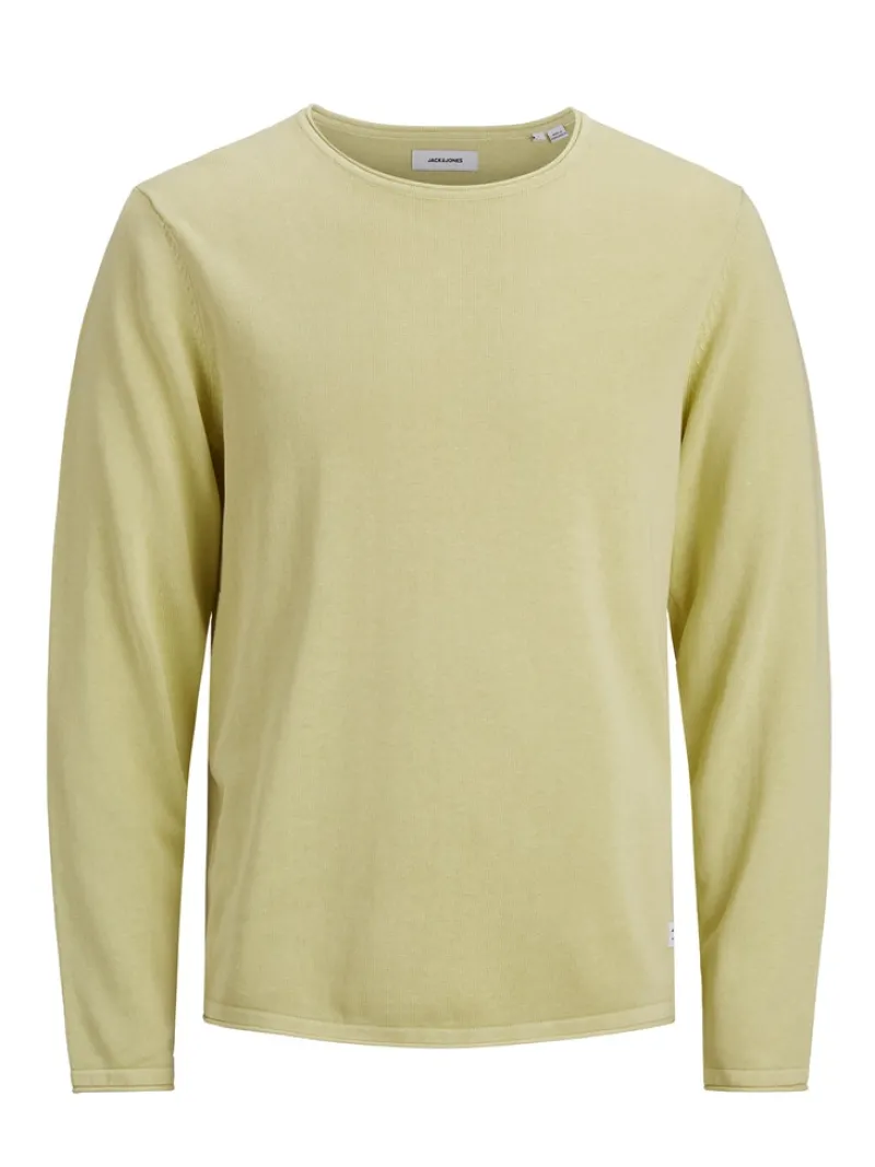 Jack & Jones Pullover & Sweatshirts*JJELEO KNIT CREW NECK NOOS Golden Mist