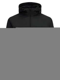 Jack & Jones Jacken*JJEMARVIN HOOD SOFTSHELL NOOS Black