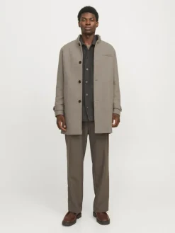 Jack & Jones Jacken*JJEMELTON WOOL BLEND COAT SN greige