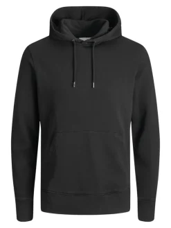 Jack & Jones Pullover & Sweatshirts*JJEORGANIC BASIC SWEAT HOOD NOOS Black