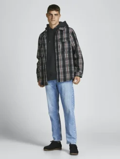 Jack & Jones Pullover & Sweatshirts*JJEORGANIC BASIC SWEAT HOOD NOOS Black