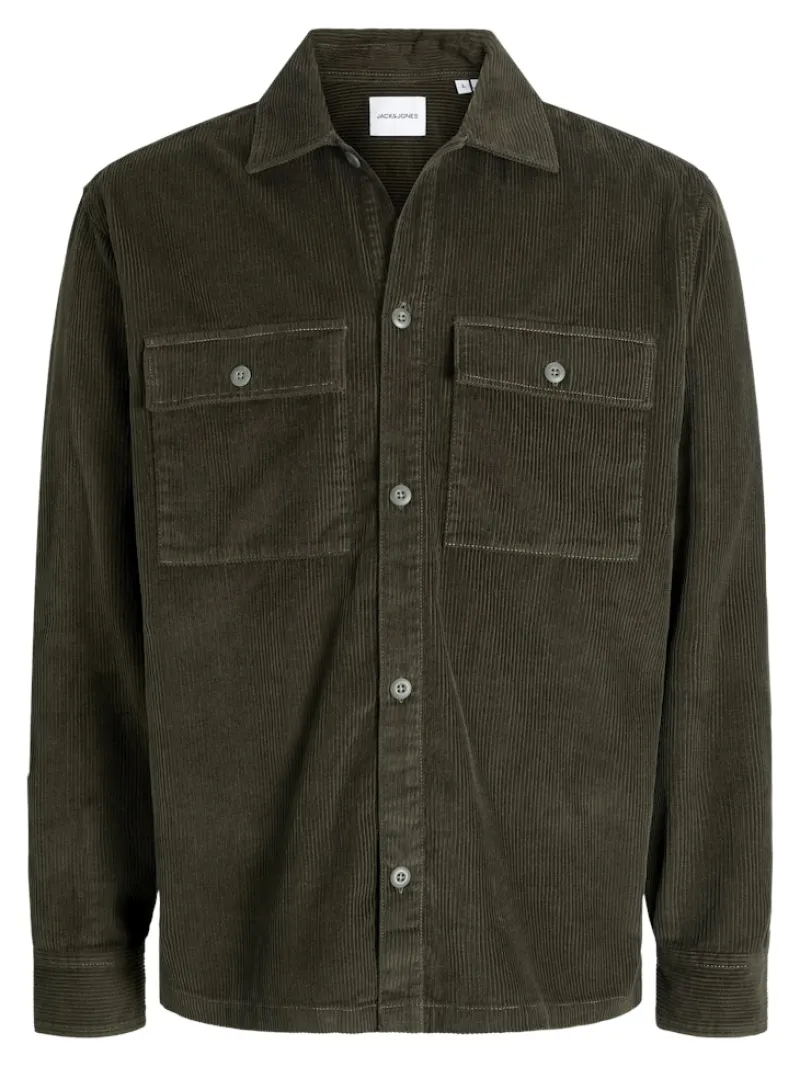 Jack & Jones Hemden*JJEPERFECT CORDUROY OVERSHIRT LS SN Rosin