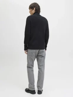 Jack & Jones Pullover & Sweatshirts*JJEPERFECT KNIT ZIP CARDIGAN SN Black