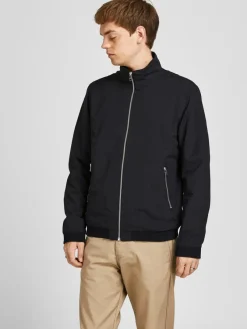 Jack & Jones Jacken*JJERUSH HARRINGTON BOMBER NOOS Black