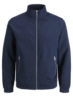 Jack & Jones Jacken*JJERUSH HARRINGTON BOMBER NOOS Navy Blazer