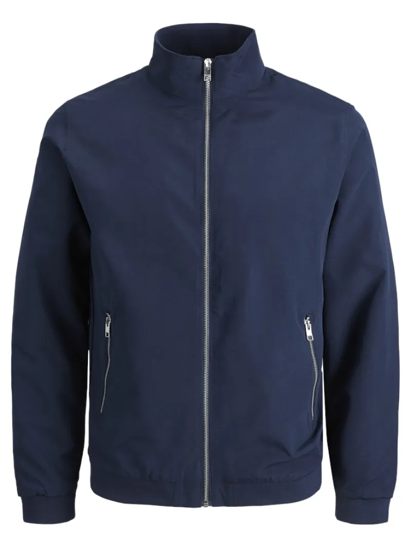 Jack & Jones Jacken*JJERUSH HARRINGTON BOMBER NOOS Navy Blazer