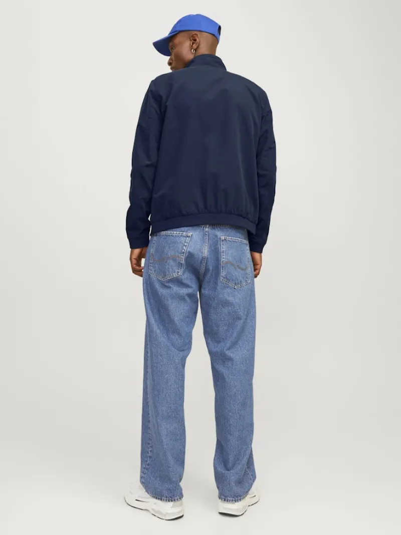 Jack & Jones Jacken*JJERUSH HARRINGTON BOMBER NOOS Navy Blazer