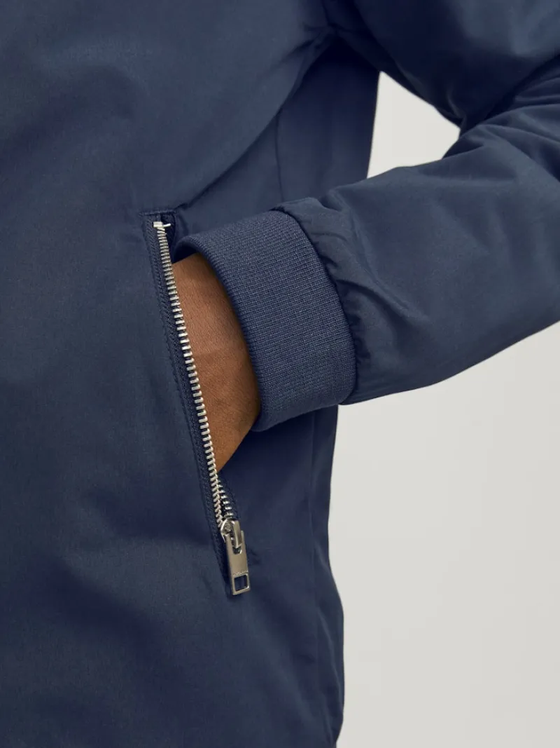 Jack & Jones Jacken*JJERUSH HARRINGTON BOMBER NOOS Navy Blazer
