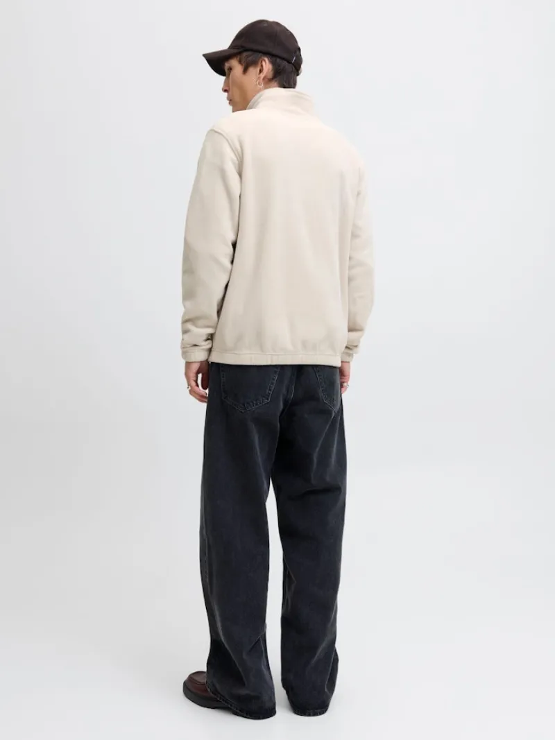 Jack & Jones Pullover & Sweatshirts*JJESOHO HALF ZIP FLEECE SN moonbeam