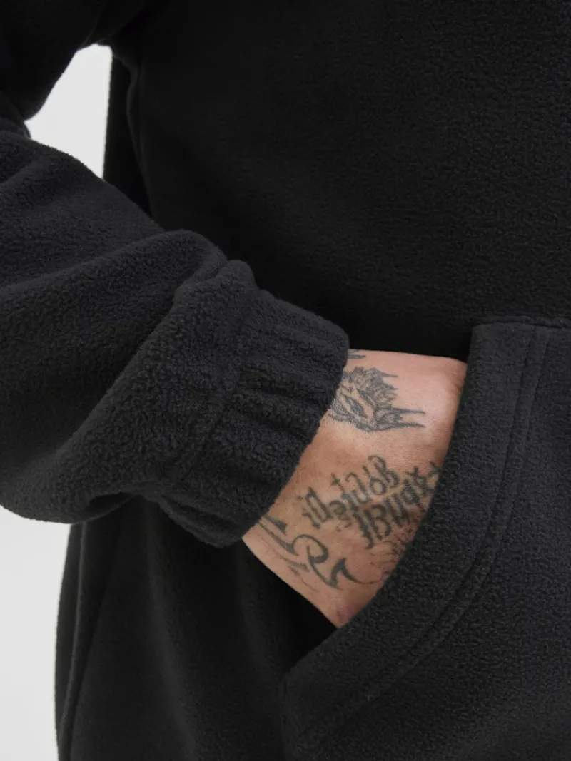 Jack & Jones Pullover & Sweatshirts*JJESOHO HALF ZIP FLEECE SN Black