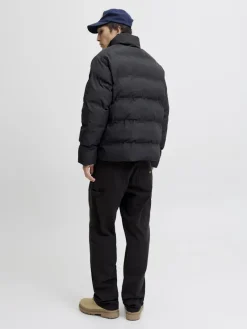 Jack & Jones Jacken*JJESOHO PUFFER COLLAR SN Black