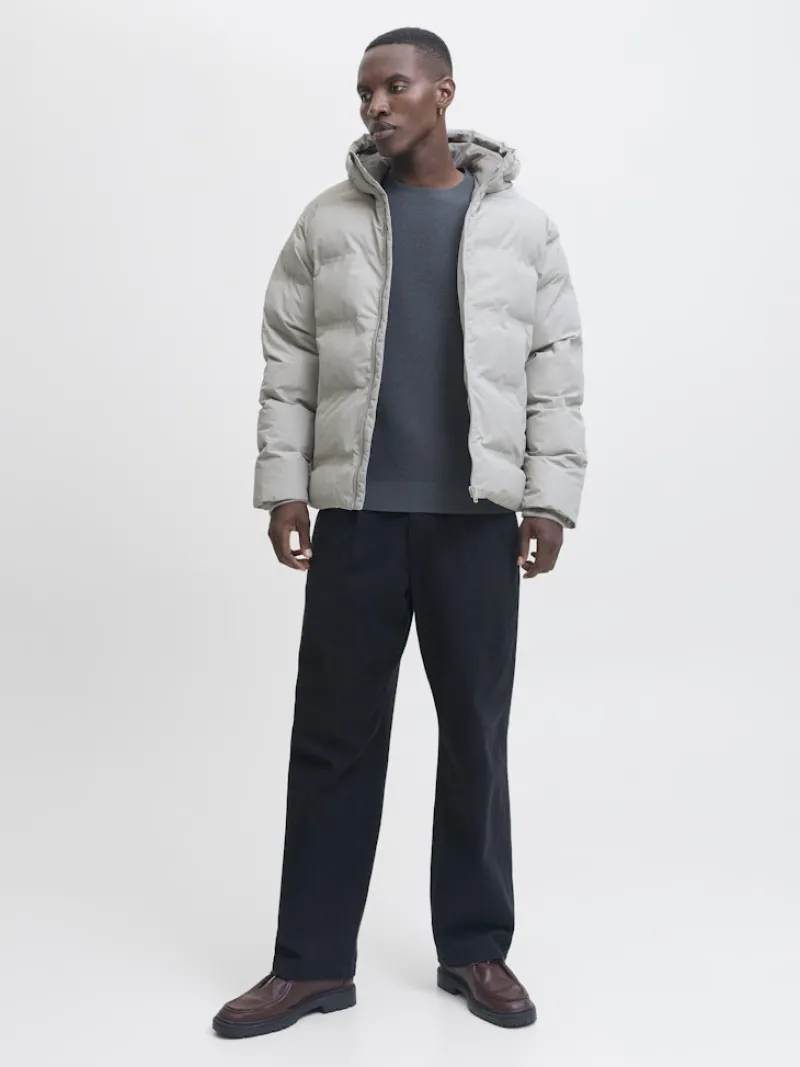 Jack & Jones Jacken*JJESOHO PUFFER HOOD SN dove