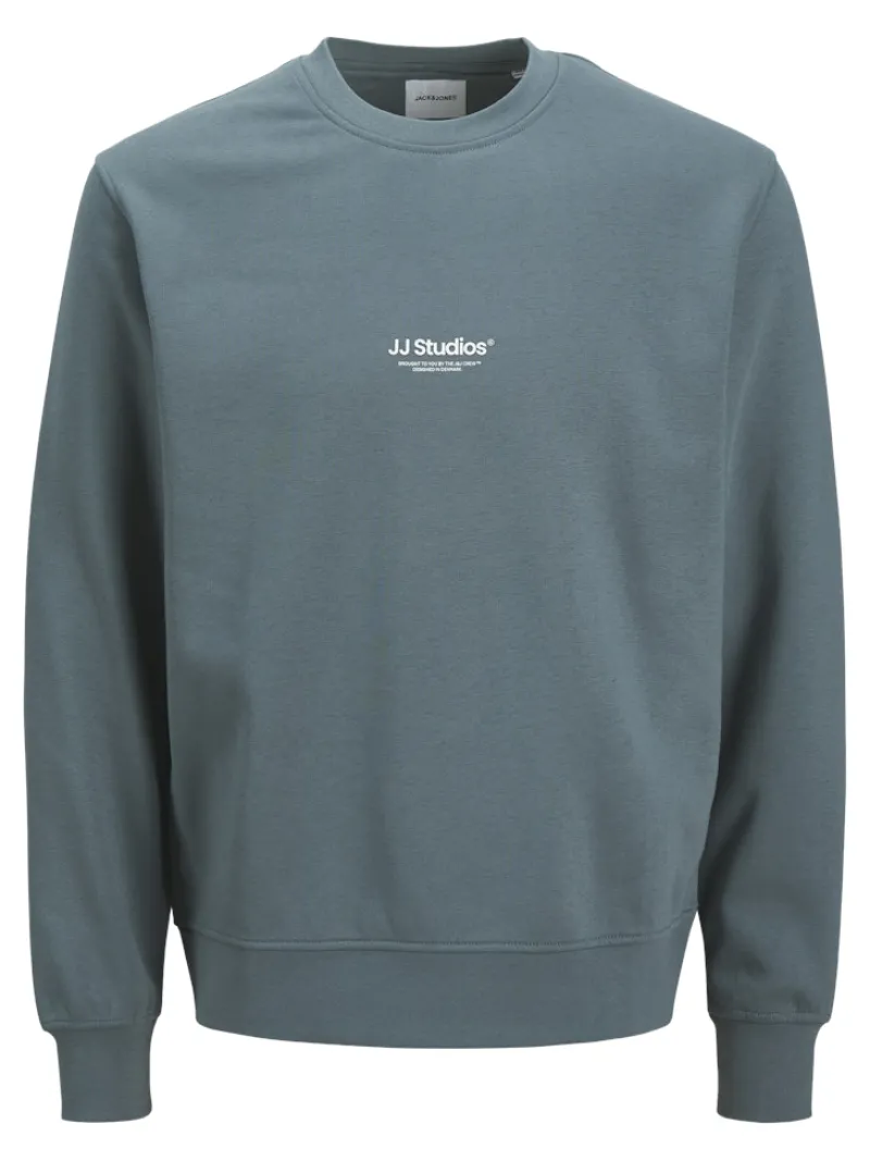 Jack & Jones Pullover & Sweatshirts*JJESOHO SWEAT CREW NECK NOOS Stormy Weather
