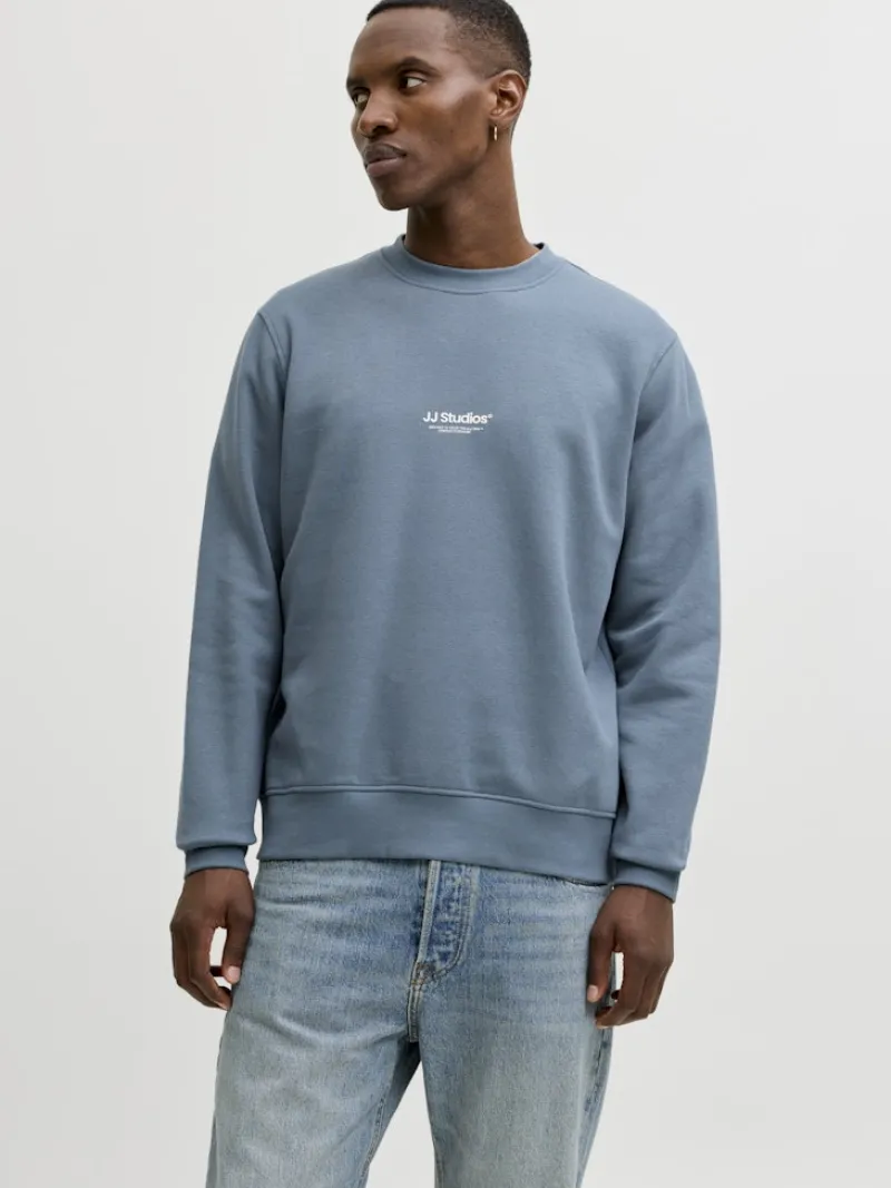 Jack & Jones Pullover & Sweatshirts*JJESOHO SWEAT CREW NECK NOOS blue mirage
