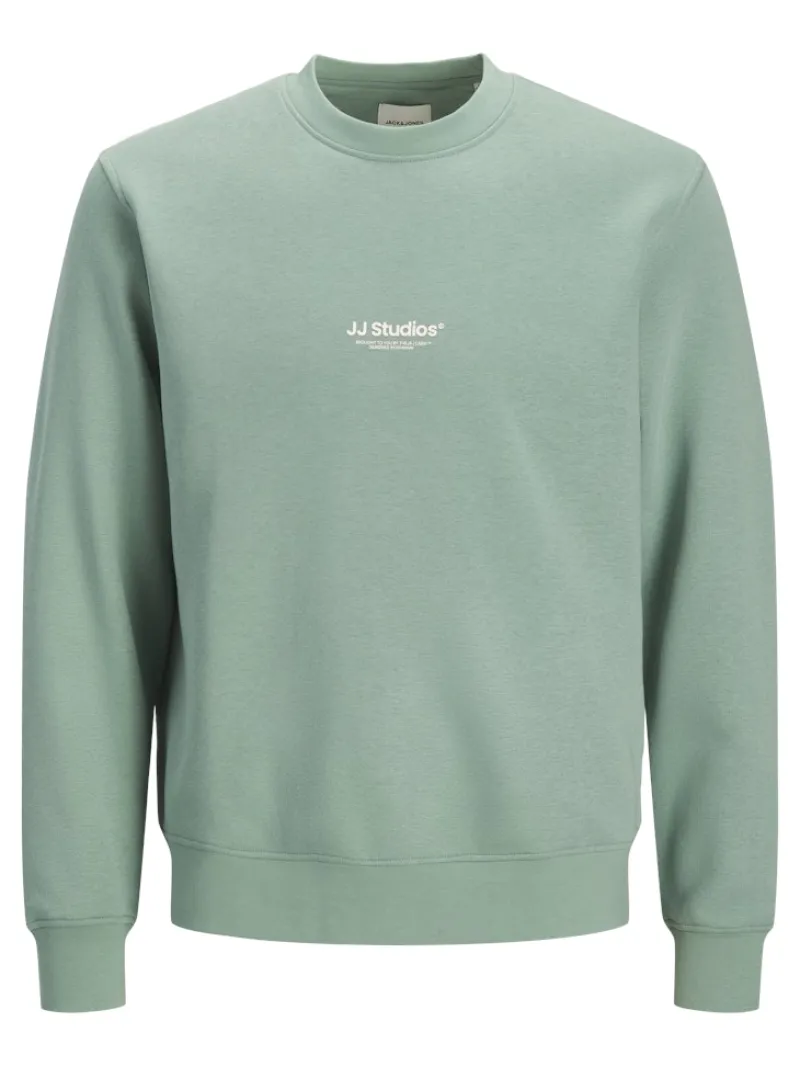 Jack & Jones Pullover & Sweatshirts*JJESOHO SWEAT CREW NECK NOOS mineral blue