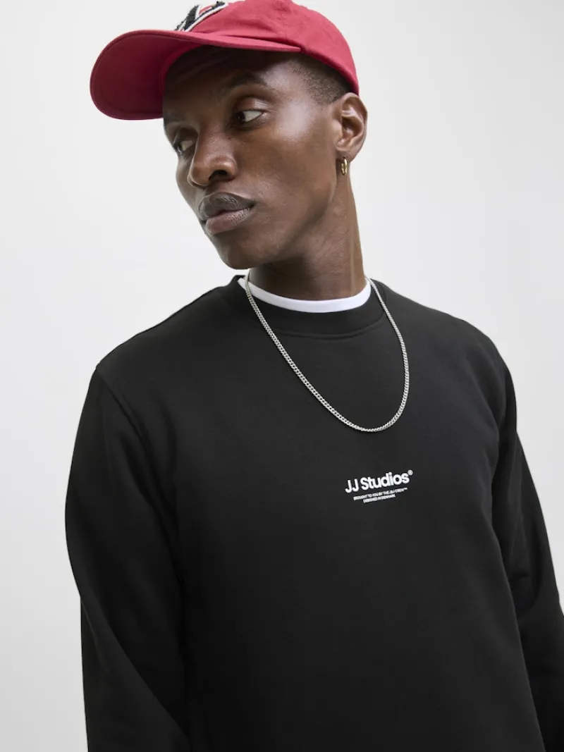 Jack & Jones Pullover & Sweatshirts*JJESOHO SWEAT CREW NECK NOOS Black