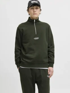 Jack & Jones Pullover & Sweatshirts*JJESOHO SWEAT QUARTER ZIP HN NOOS duffel bag