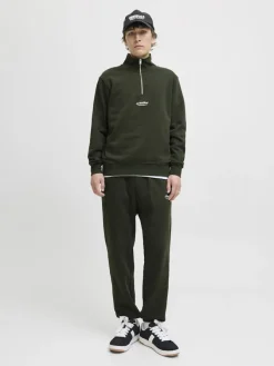 Jack & Jones Pullover & Sweatshirts*JJESOHO SWEAT QUARTER ZIP HN NOOS duffel bag