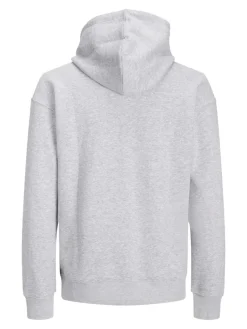 Jack & Jones Pullover & Sweatshirts*JJESTAR BASIC SWEAT HOOD NOOS Light Grey Melange