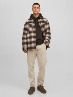 Jack & Jones Pullover & Sweatshirts*JJESTAR BASIC SWEAT HOOD NOOS mulch