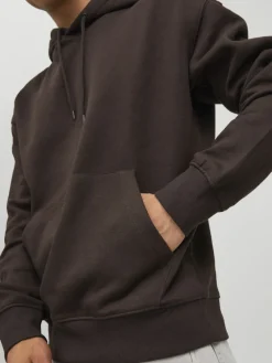 Jack & Jones Pullover & Sweatshirts*JJESTAR BASIC SWEAT HOOD NOOS mulch