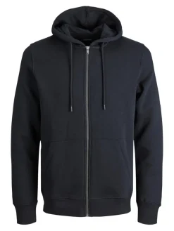 Jack & Jones Pullover & Sweatshirts*JJESTAR BASIC SWEAT ZIP HOOD NOOS Black