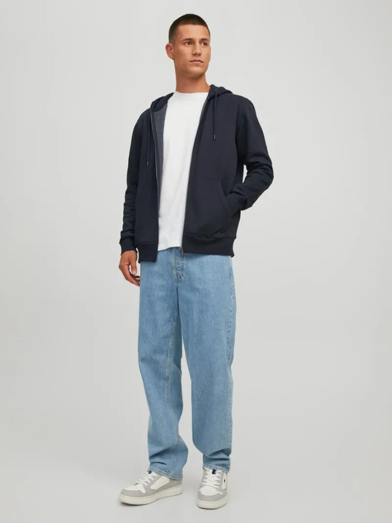 Jack & Jones Pullover & Sweatshirts*JJESTAR BASIC SWEAT ZIP HOOD NOOS Black