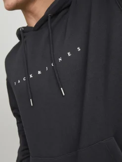 Jack & Jones Pullover & Sweatshirts*JJESTAR JJ SWEAT HOOD NOOS Black