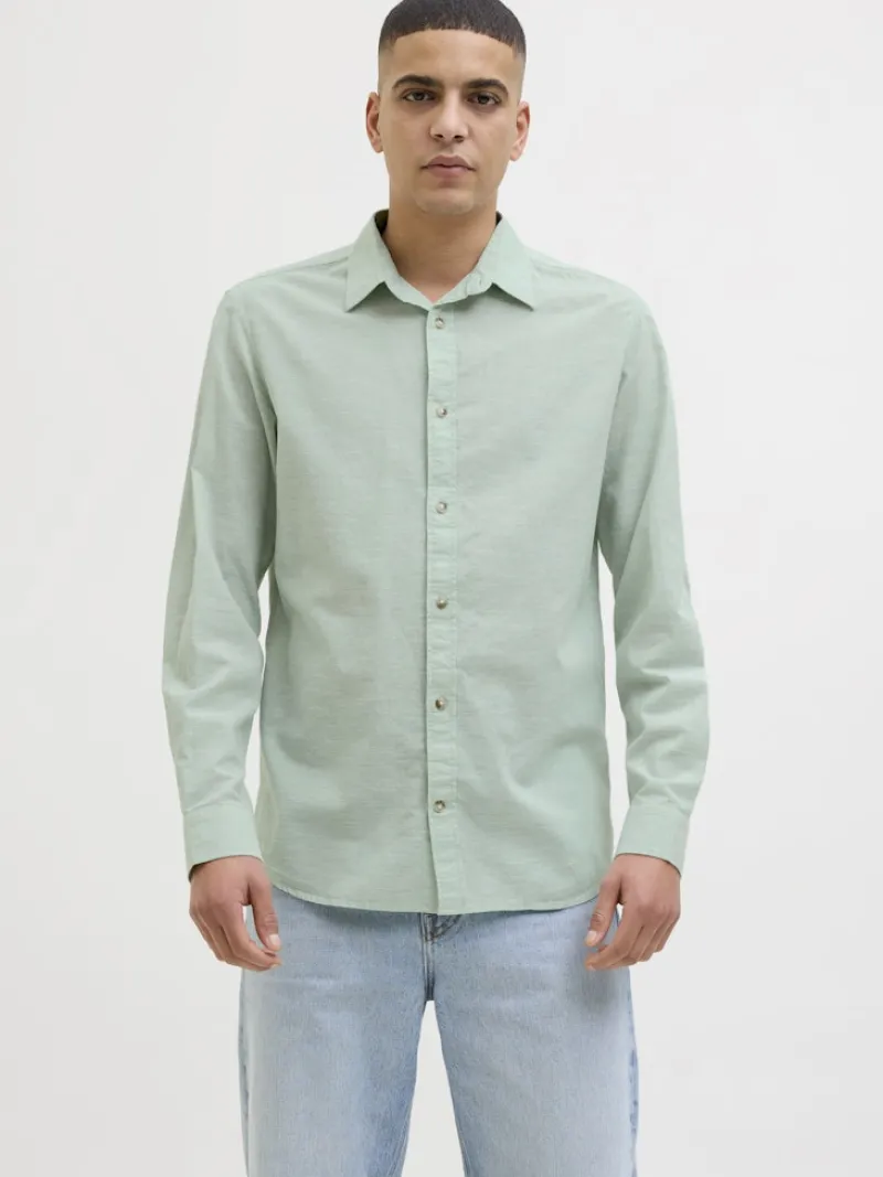 Jack & Jones Hemden|Big Boys*JJESUMMER SHIRT LS SN iceberg green