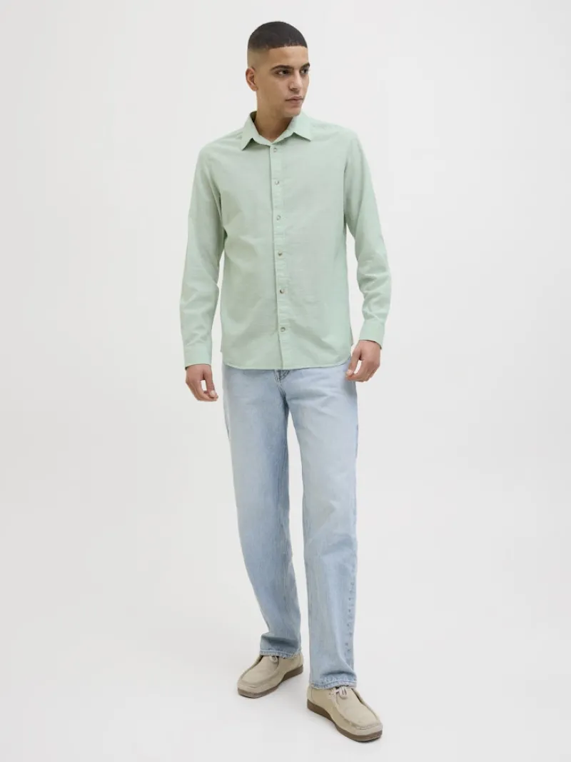 Jack & Jones Hemden|Big Boys*JJESUMMER SHIRT LS SN iceberg green