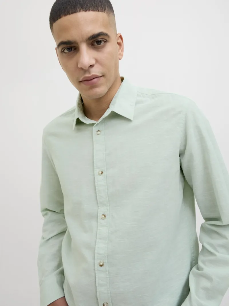 Jack & Jones Hemden|Big Boys*JJESUMMER SHIRT LS SN iceberg green
