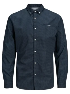 Jack & Jones Hemden*JJETAPE DETAIL SHIRT L/S S20 STS Navy Blazer