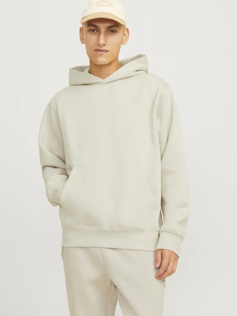 Jack & Jones Pullover & Sweatshirts*JJEURBAN EDGE SWEAT HOOD NOOS moonbeam