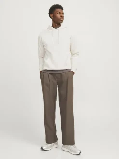 Jack & Jones Pullover & Sweatshirts*JJHAKKAI SWEAT HOOD moonbeam