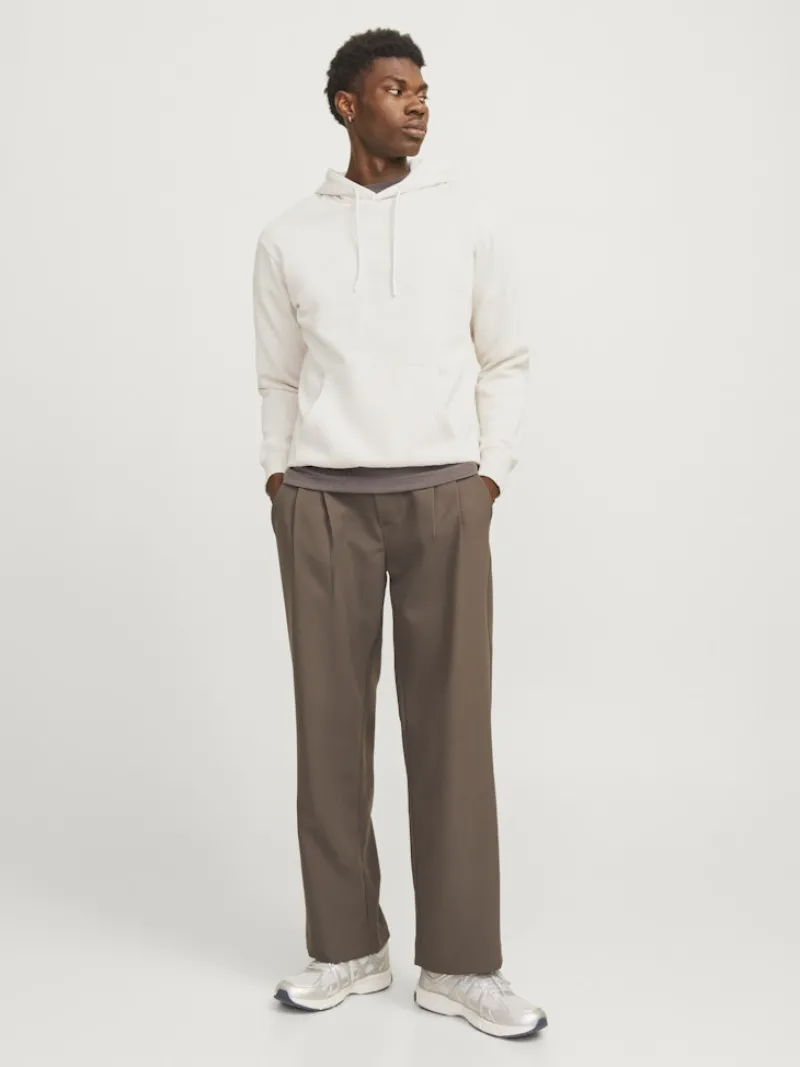 Jack & Jones Pullover & Sweatshirts*JJHAKKAI SWEAT HOOD moonbeam