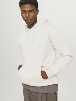 Jack & Jones Pullover & Sweatshirts*JJHAKKAI SWEAT HOOD moonbeam