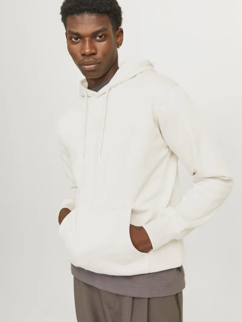 Jack & Jones Pullover & Sweatshirts*JJHAKKAI SWEAT HOOD moonbeam