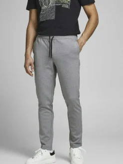 Jack & Jones Hosen*JJIWILL JJPHIL NOR LGM Light Grey Melange
