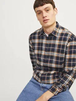 Jack & Jones Hemden*JJJOSHUA FALL FLANNEL SHIRT LS hawaiian sunset