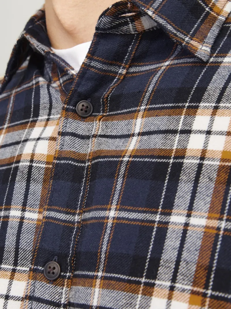 Jack & Jones Hemden*JJJOSHUA FALL FLANNEL SHIRT LS hawaiian sunset