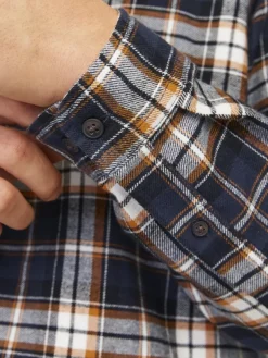 Jack & Jones Hemden*JJJOSHUA FALL FLANNEL SHIRT LS hawaiian sunset