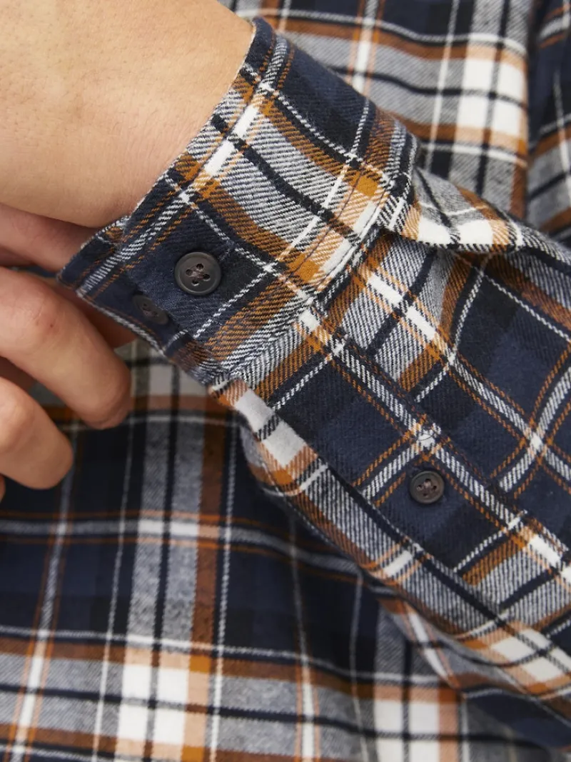 Jack & Jones Hemden*JJJOSHUA FALL FLANNEL SHIRT LS hawaiian sunset