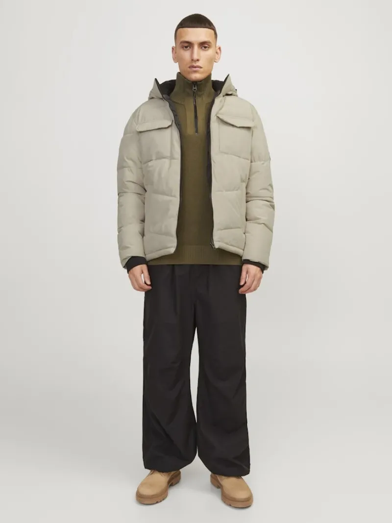 Jack & Jones Jacken*JJMASON PUFFER JACKET SN moonbeam