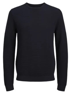 Jack & Jones Pullover & Sweatshirts*JJOTTO KNIT CREW NECK LN Sky Captain