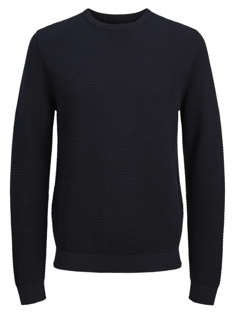 Jack & Jones Pullover & Sweatshirts*JJOTTO KNIT CREW NECK LN Sky Captain